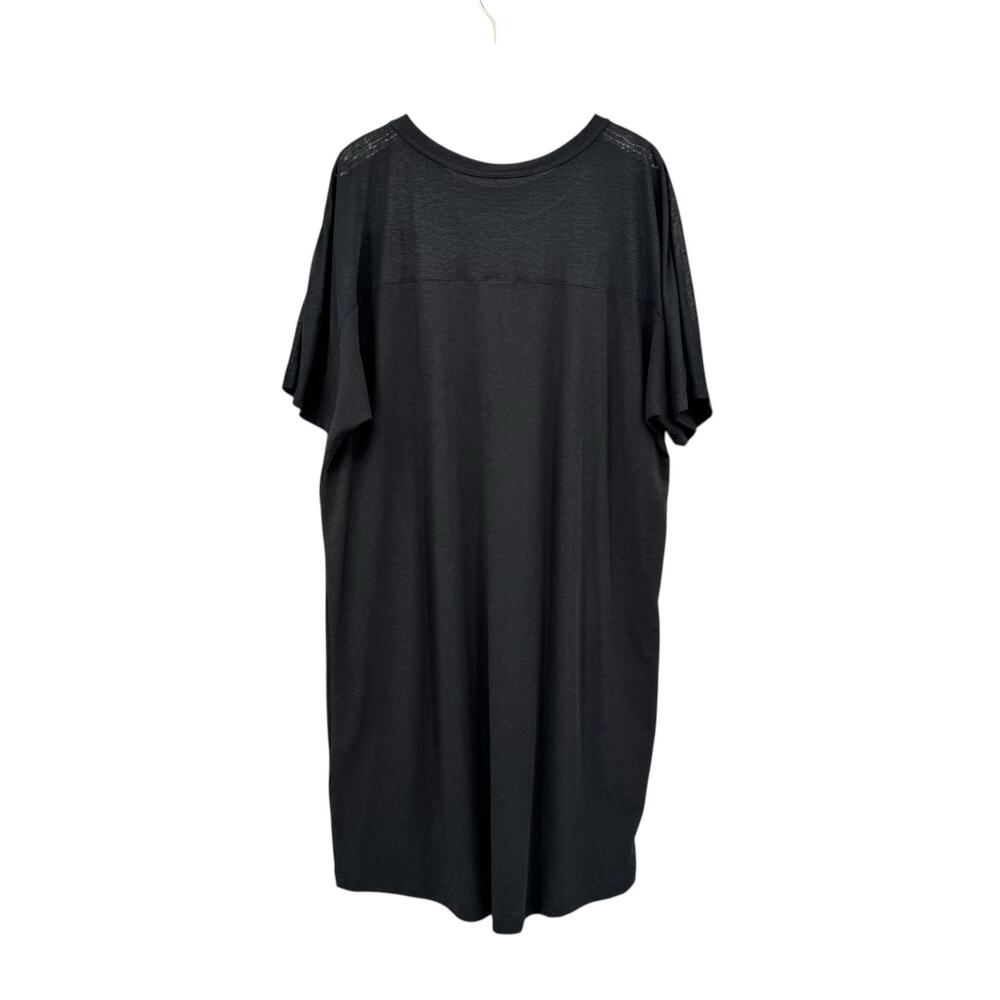 NikeLab NWT Essential Black Burnout Casual Relaxed T-shirt Mini Dress 865777 - Picture 13 of 15